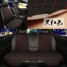 Load image into Gallery viewer, Large Size Flax Car Seat Cover Protector Linen Front or Rear Seat Back Cushion Pad Mat Backrest for Auto Interior Truck Suv Van
