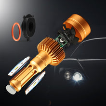 Load image into Gallery viewer, 2Pcs H4 LED H7 H11 H8 9006 HB4 H1 H3 HB3 H9 H27 Car Headlight Bulbs LED Lamp with 1515 Chips 12000LM Auto Fog Lights 6000K 12V
