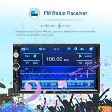 Load image into Gallery viewer, AMPrime Universal 2 din Car Multimedia Player Autoradio 2din Stereo 7&quot; Touch Screen Video MP5 Player Auto Radio Backup Camera
