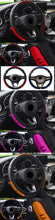 Load image into Gallery viewer, Car Steering Wheel Covers 100% Brand New Reflective Faux Leather  Elastic China Dragon Design Auto Steering Wheel Protector
