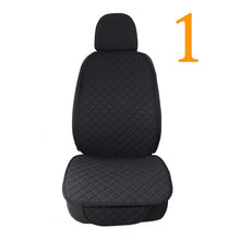 Load image into Gallery viewer, Large Size Flax Car Seat Cover Protector Linen Front or Rear Seat Back Cushion Pad Mat Backrest for Auto Interior Truck Suv Van
