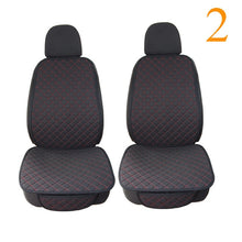 Load image into Gallery viewer, Large Size Flax Car Seat Cover Protector Linen Front or Rear Seat Back Cushion Pad Mat Backrest for Auto Interior Truck Suv Van
