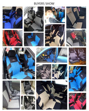 Load image into Gallery viewer, AUTOYOUTH Brand Embroidery Car Seat Covers Set Universal Fit Most Cars Covers with Tire Track Detail Styling Car Seat Protector
