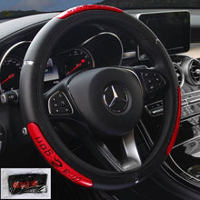 Load image into Gallery viewer, Car Steering Wheel Covers 100% Brand New Reflective Faux Leather  Elastic China Dragon Design Auto Steering Wheel Protector
