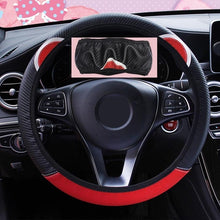 Load image into Gallery viewer, LEEPEE Cute Cartoon Cat Ear Steering Wheel Cover Universal Car-styling Car Steering-Wheel Handle Covers Auto Decoration
