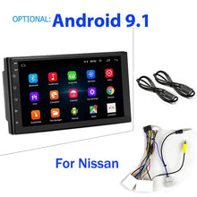 Load image into Gallery viewer, Podofo 2 din Car Radio 2.5D GPS Android Multimedia Player Universal 7&quot; audio Navigation For Volkswagen Nissan Hyundai Kia Toyota
