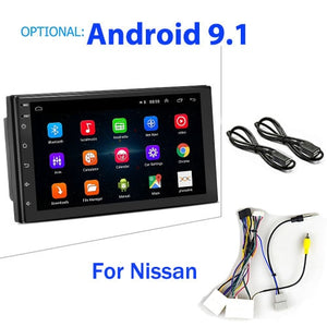 Podofo 2 din Car Radio 2.5D GPS Android Multimedia Player Universal 7" audio Navigation For Volkswagen Nissan Hyundai Kia Toyota