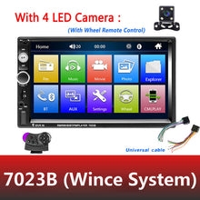 Load image into Gallery viewer, AMPrime Universal 2 din Car Multimedia Player Autoradio 2din Stereo 7&quot; Touch Screen Video MP5 Player Auto Radio Backup Camera
