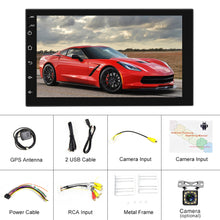 Load image into Gallery viewer, Podofo 2 Din Android Car Radio GPS Bluetooth Audio Stereo WIFI USB FM 2Din Auto Autoradio For VW Nissan Hyundai toyota CR-V KIA
